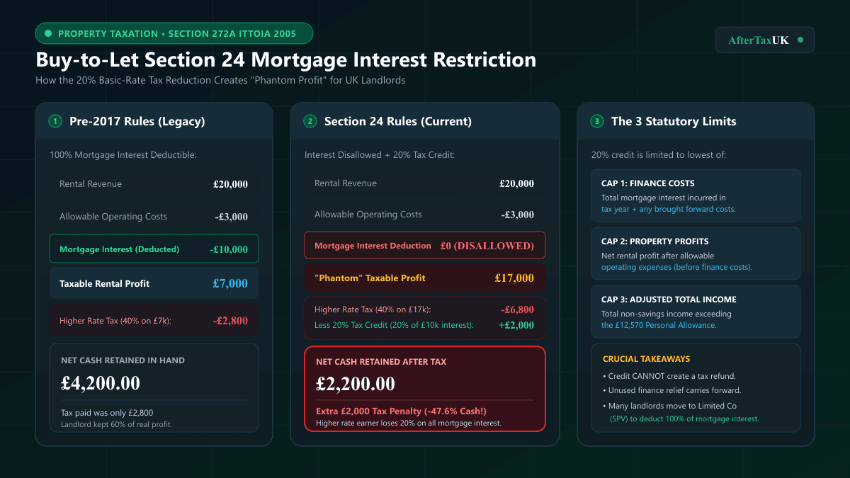 Buy-to-Let Tax UK 2026/27 | Section 24 Landlord Guide