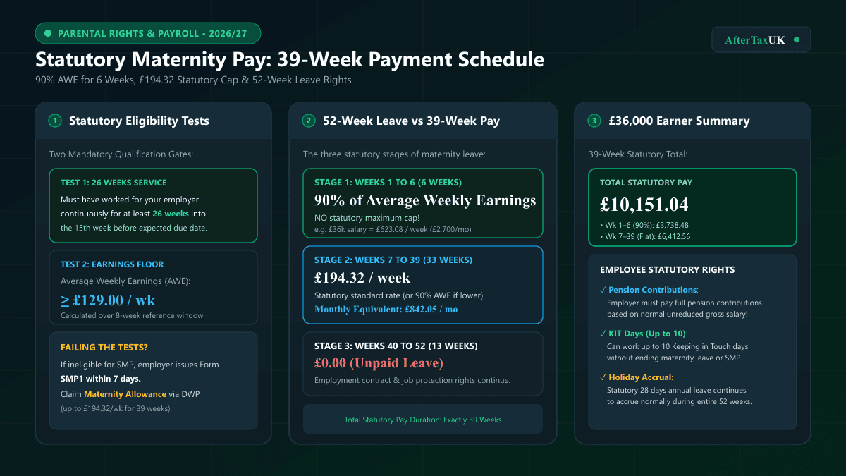 Statutory Maternity Pay UK 2026/27 Guide