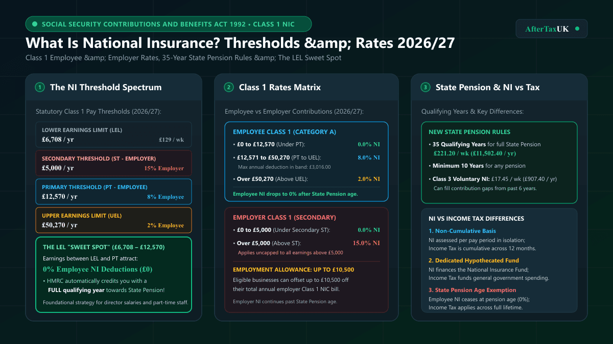 UK National Insurance Rates and Classes Guide