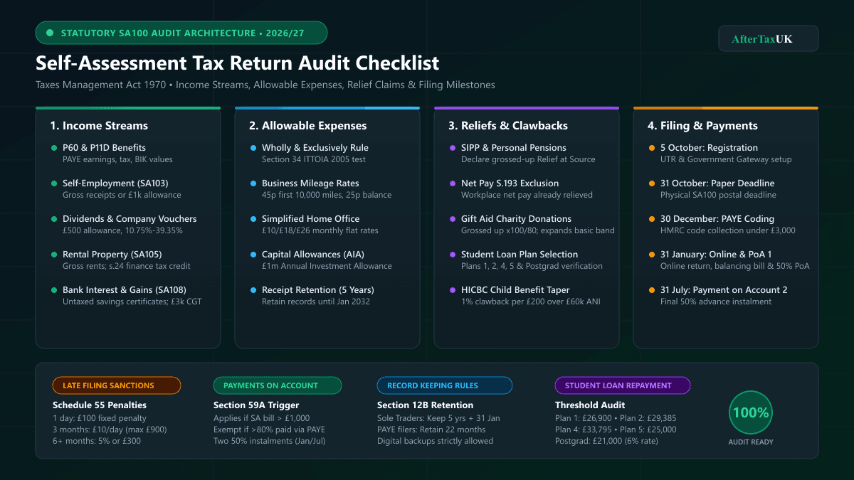 HMRC Late Filing Penalty Appeal (2026/27) | SA100 Guide